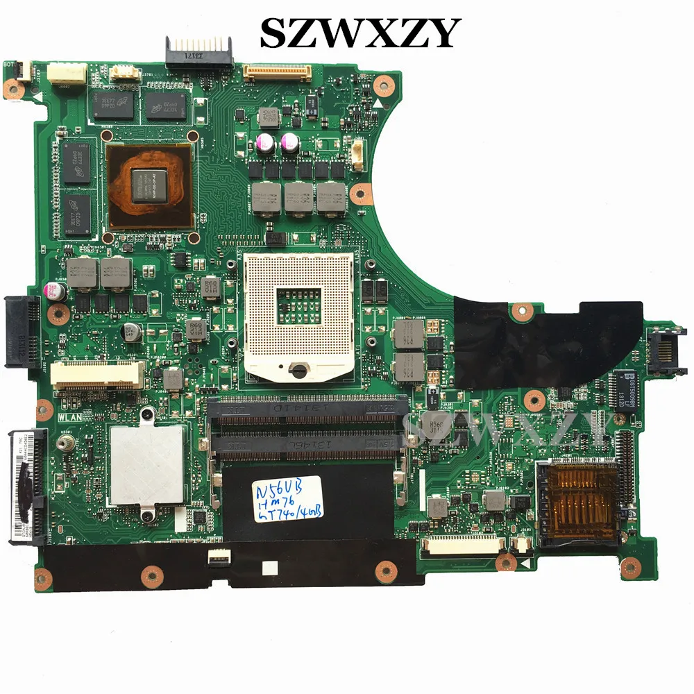 For ASUS N56VB N56VZ Laptop Motherboard N56VM REV:2.3 Support i7 Processor GT740M/4GB Not Repaired
For ASUS N56VB N56VZ Laptop Motherboard N56VM REV:2.3 Support i7 Processor GT740M/4GB Not Repaired