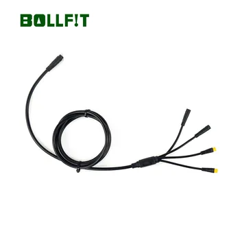 BOLLFIT 4 to 1 Wire Waterproof E bike 1 in 4 Bus Cable Use For Electric Bicycle Controller Light Ebrake Throttle Display
BOLLFIT 4 to 1 Wire Waterproof E bike 1 in 4 Bus Cable Use For Electric Bicycle Controller Light Ebrake Throttle Display