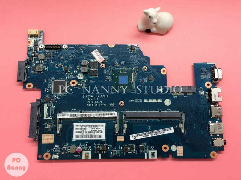 nokotion NBMPK11001 Z5WAL LA-B211P for Acer Aspire E5-511 E5-511-P8E8 laptop Motherboard Mainboard 15.6 Pentium cpu HD Graphics
nokotion NBMPK11001 Z5WAL LA-B211P for Acer Aspire E5-511 E5-511-P8E8 laptop Motherboard Mainboard 15.6 Pentium cpu HD Graphics