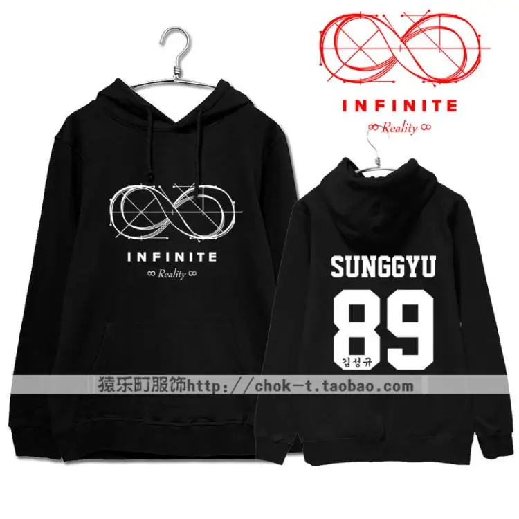 Kpop infinite 5th album reality pullover hoodies fashion infinite member english/korean name printing fleece sweatshirt s-2xl
Kpop infinite 5th album reality pullover hoodies fashion infinite member english/korean name printing fleece sweatshirt s-2xl