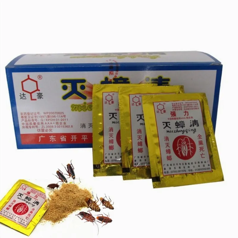5Packs Powerfu Cockroach Killing Bait Powder Insecticide Cockroaches Repellent Killer german cockroach Repeller Pest control
5Packs Powerfu Cockroach Killing Bait Powder Insecticide Cockroaches Repellent Killer german cockroach Repeller Pest control
