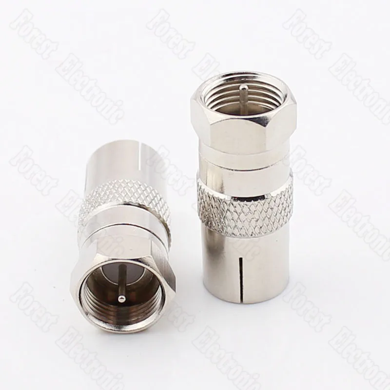 F Head Male Head To 9.5 Female Connector Imperial Cable TV Connector For Set-top Box
F Head Male Head To 9.5 Female Connector Imperial Cable TV Connector For Set-top Box