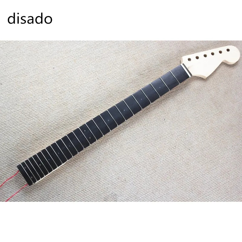 

disado Inlay LED dots Rosewood Fretboard maple Electric Guitar Neck Guitar accessories Parts guitarra musical instruments