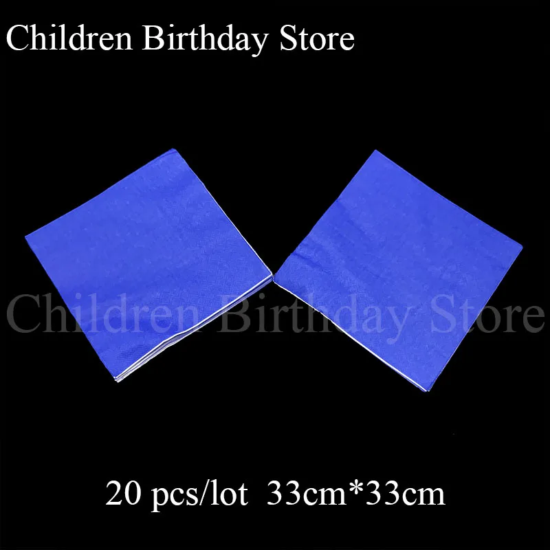 20pcs/pack solid color disposable napkins deep blue theme birthday party decorations plain color theme paper napkins
20pcs/pack solid color disposable napkins deep blue theme birthday party decorations plain color theme paper napkins