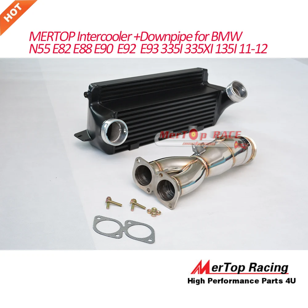 MERTOP RACE Bar and plate type intercooler +Downpipe for N55 E82 E88 E90 E92 135I 335I 335XI 2010-2013
MERTOP RACE Bar and plate type intercooler +Downpipe for N55 E82 E88 E90 E92 135I 335I 335XI 2010-2013