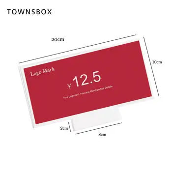 Acrylic Frame 10x20cm Store Point of Sale Shelf Talker Label Sign Holder Cover Acrylic Picture Frame POP price Tag Display Rack
Acrylic Frame 10x20cm Store Point of Sale Shelf Talker Label Sign Holder Cover Acrylic Picture Frame POP price Tag Display Rack