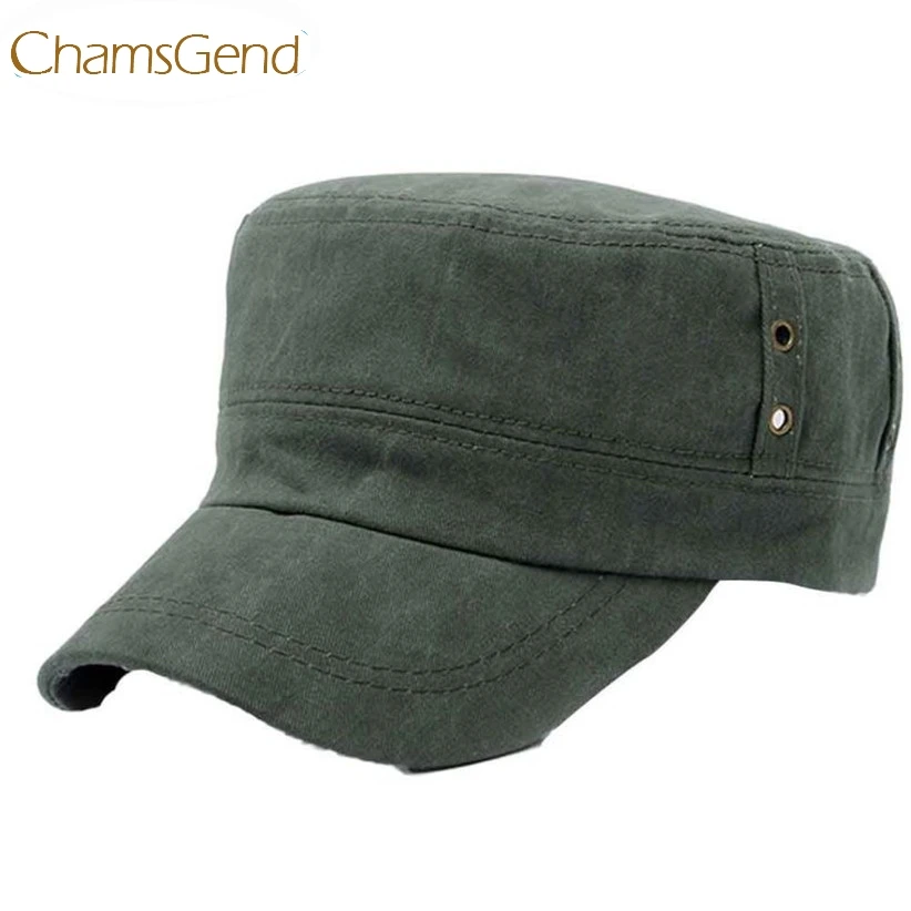 Chamsgend Newly Design Mens Casual Vintage Hat Hole Design Flat Top Military Caps 160719 Drop Shipping
Chamsgend Newly Design Mens Casual Vintage Hat Hole Design Flat Top Military Caps 160719 Drop Shipping