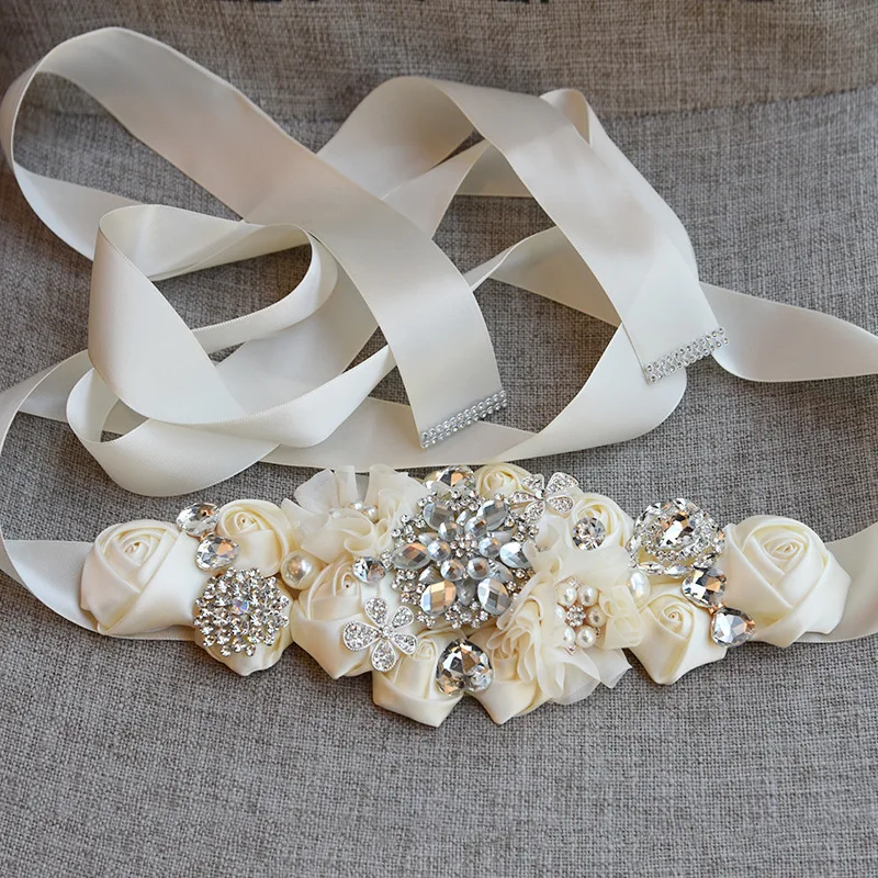 AYiCuthia Fashion Wedding Belts Flower Satin Wedding Dress Belt Bridal Ribbon Sash Belt Party Bridesmaid Dress Girdle Y30
AYiCuthia Fashion Wedding Belts Flower Satin Wedding Dress Belt Bridal Ribbon Sash Belt Party Bridesmaid Dress Girdle Y30