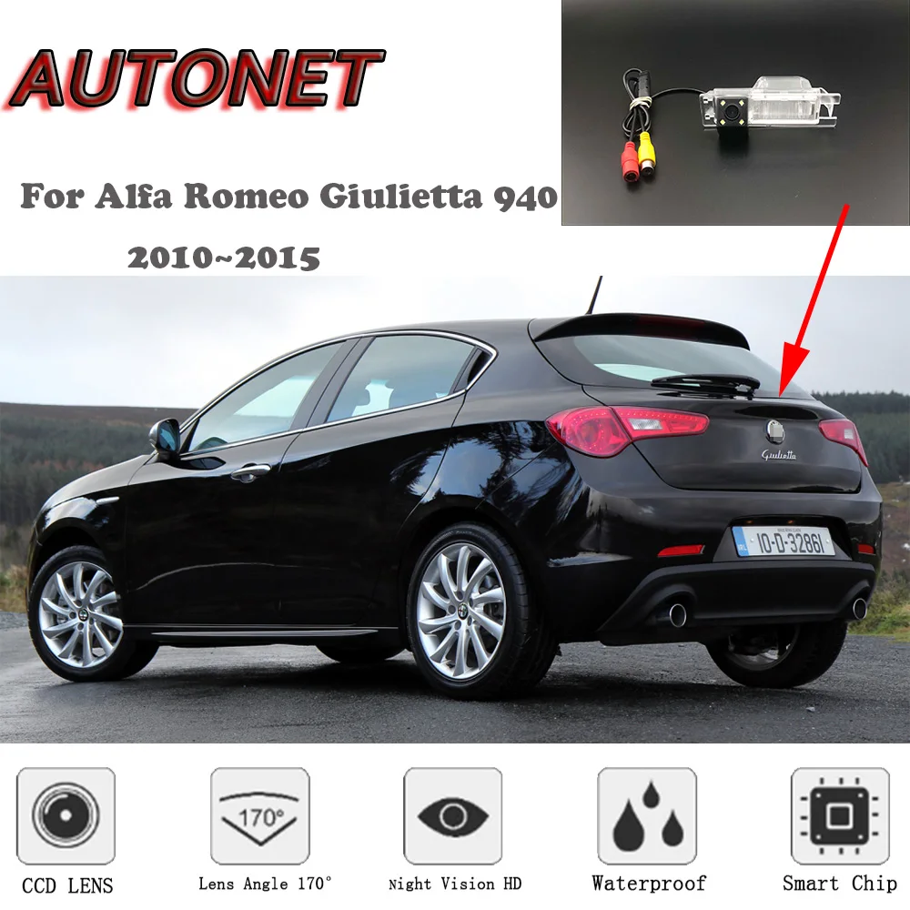 AUTONET HD Night Vision Backup Rear View camera For Alfa Romeo Giulietta 940 2010~2015 /RCA Standard /Parking Camera
AUTONET HD Night Vision Backup Rear View camera For Alfa Romeo Giulietta 940 2010~2015 /RCA Standard /Parking Camera
