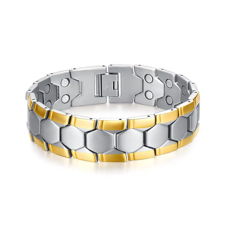 Health Magnetic Therapy Bracelet Men Jewelry Black Stainless Steel 4 Elements Bracelets & Bangles BXG2-03
Health Magnetic Therapy Bracelet Men Jewelry Black Stainless Steel 4 Elements Bracelets & Bangles BXG2-03