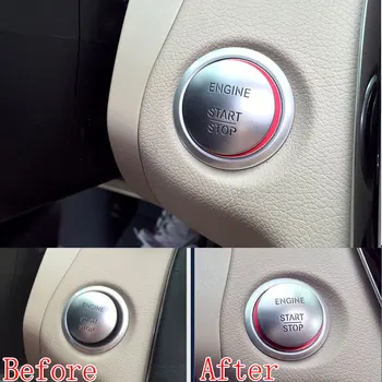 Car Decoration Engine Start Stop Circle Push BUTTON START Key Trim Ignition Decorative Ring Sticker Cover For GLK ML GL CLA GL
Car Decoration Engine Start Stop Circle Push BUTTON START Key Trim Ignition Decorative Ring Sticker Cover For GLK ML GL CLA GL