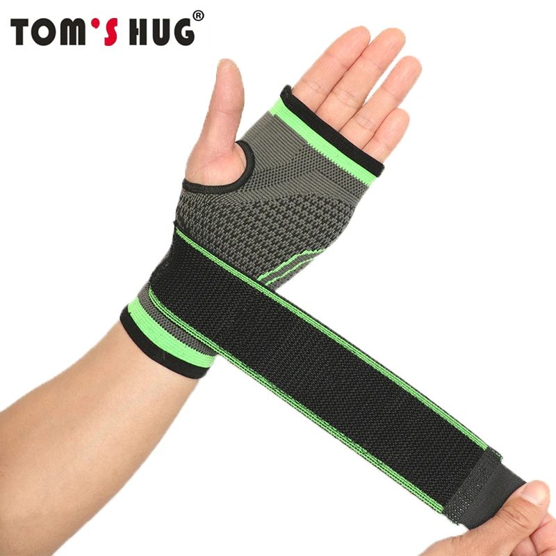 Tom's Hug Brand Pressurizable Bandage Wrist Support Palm Protect Wristband 1 Pcs Professional Sports Wristbands Wrist Brace
Tom's Hug Brand Pressurizable Bandage Wrist Support Palm Protect Wristband 1 Pcs Professional Sports Wristbands Wrist Brace