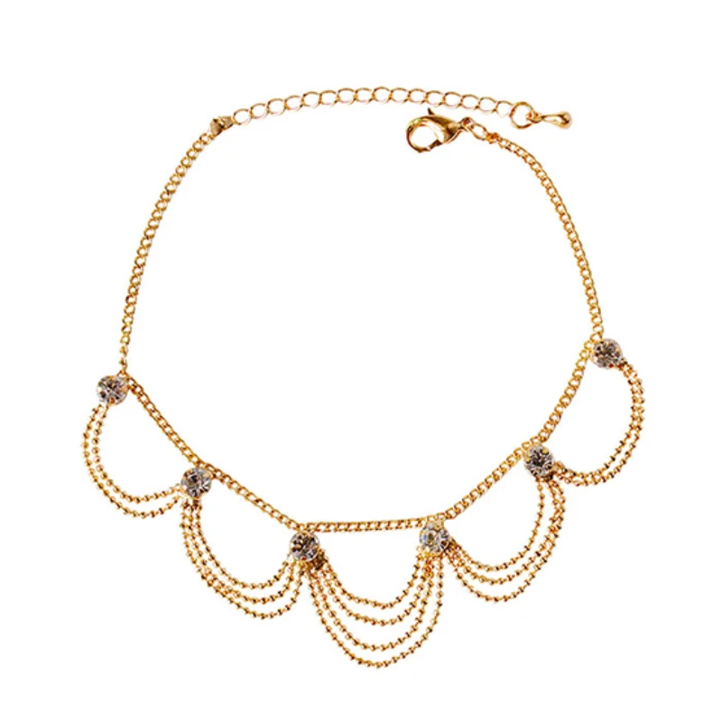 Fashion Crystal Anklet Vintage Handmade Tassel Ankle Bracelet for Women Party Summer Beach Accessories Jewelry Gift FSPJL2
Fashion Crystal Anklet Vintage Handmade Tassel Ankle Bracelet for Women Party Summer Beach Accessories Jewelry Gift FSPJL2