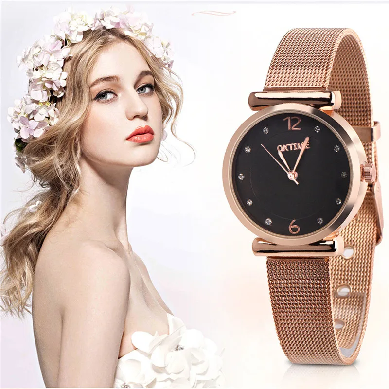 High End Exquisite Small Dial Women's Watches Fashion Temperament Rhinestone Metal Mesh Belt Ladies Quartz Wristwatch Relogio #A
High End Exquisite Small Dial Women's Watches Fashion Temperament Rhinestone Metal Mesh Belt Ladies Quartz Wristwatch Relogio #A