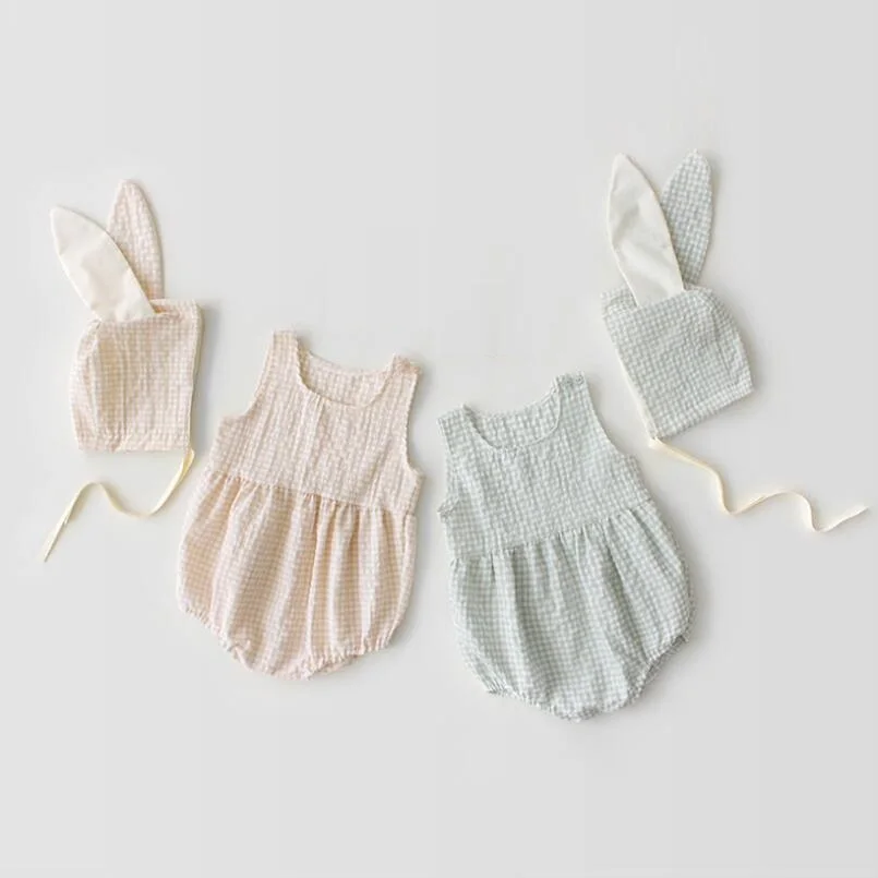 2019 New Summer Baby Girl Clothes Bodysuit Sleeveless Newborn Bodysuits Kids Girls Outfit Climbing Suit With Cartoon Hats JW7499
2019 New Summer Baby Girl Clothes Bodysuit Sleeveless Newborn Bodysuits Kids Girls Outfit Climbing Suit With Cartoon Hats JW7499