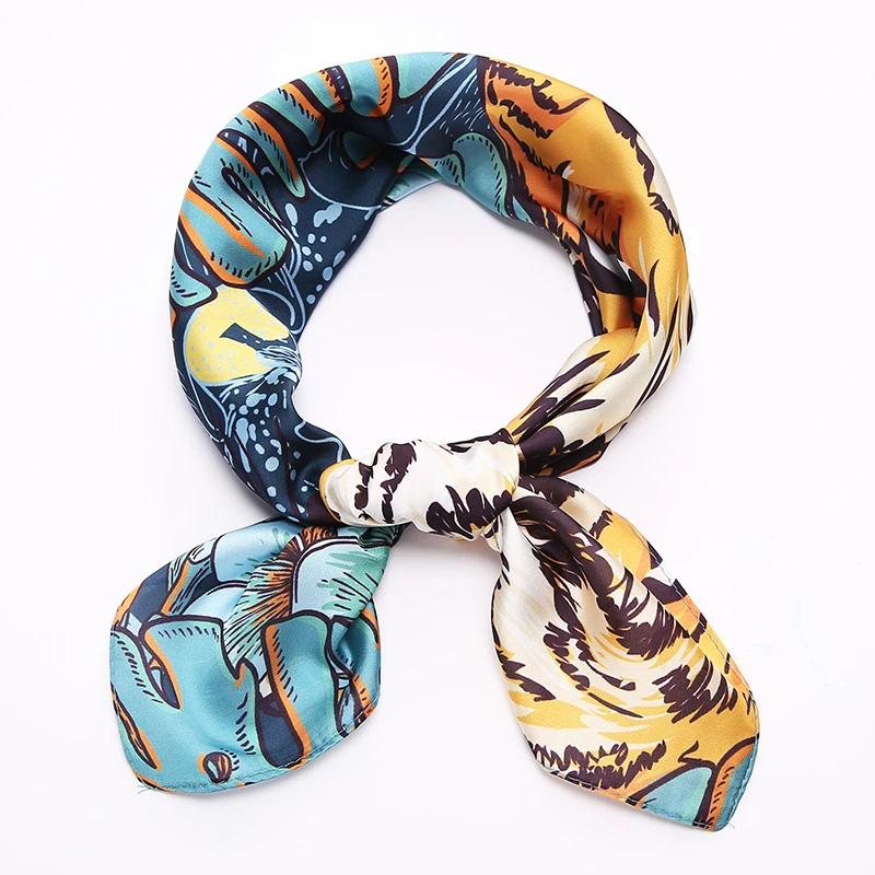 Women Small Tiger Kerchief Square Scarf Feel Silk Retro Hair Tie Band Fashion Girl Chiffon Neck Accessories
Women Small Tiger Kerchief Square Scarf Feel Silk Retro Hair Tie Band Fashion Girl Chiffon Neck Accessories