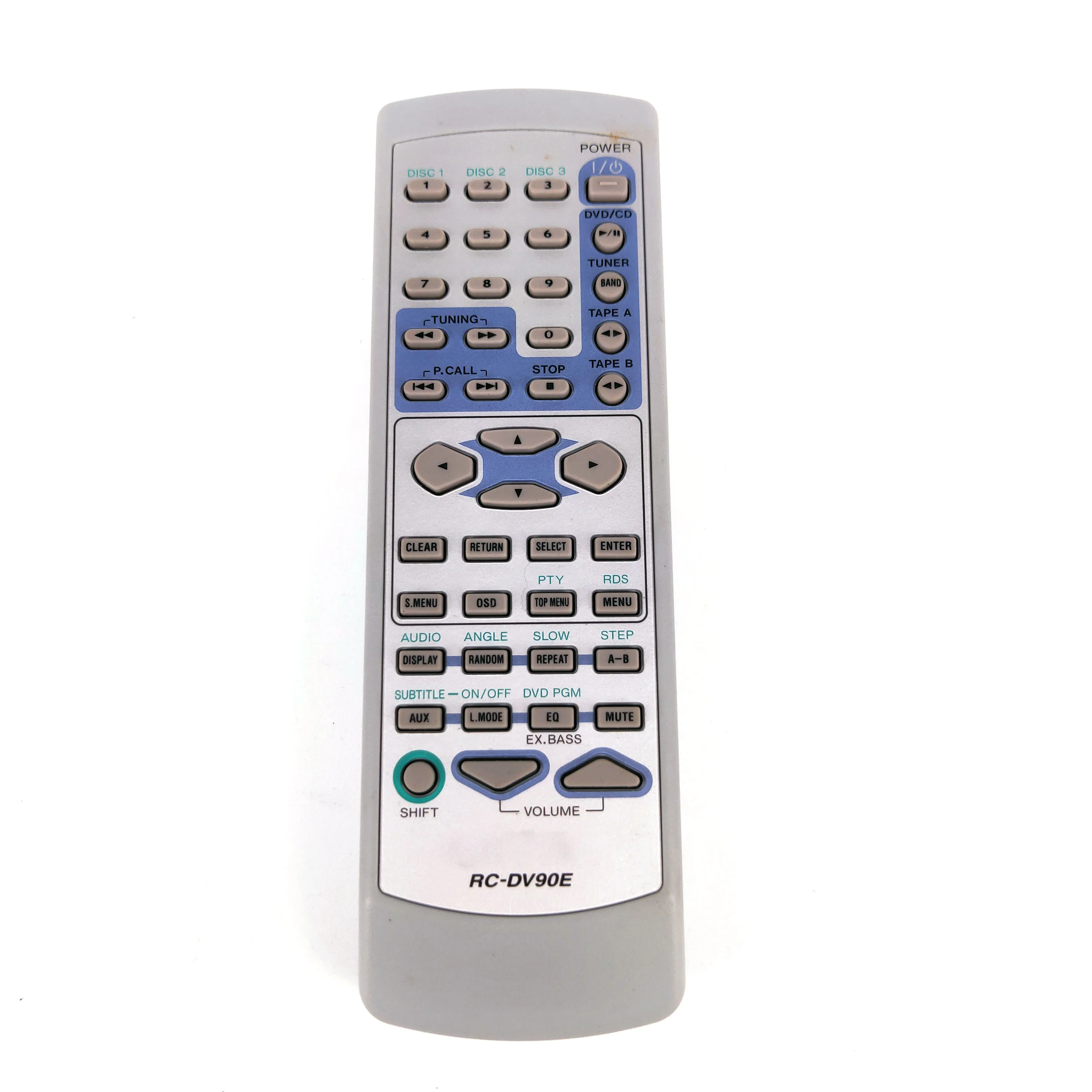NEW Original for KENWOOD Audio System Remote Control RC-DV90E for RCDV90E RXDDV50 RXDDV60 RXDDV70 RXDDV80 Fernbedienung
NEW Original for KENWOOD Audio System Remote Control RC-DV90E for RCDV90E RXDDV50 RXDDV60 RXDDV70 RXDDV80 Fernbedienung