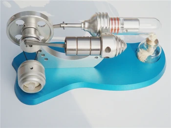 Stirling Engine Motor Model Mini Generator with Colorful LED Light Physics Educational Supplies Teaching Resources
Stirling Engine Motor Model Mini Generator with Colorful LED Light Physics Educational Supplies Teaching Resources