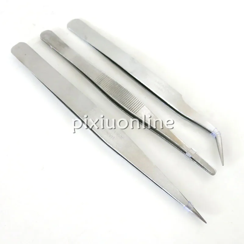 3pcs/lot 3 Kinds of Tweezers J062 Stainless Steel Electrical Nippers Round Cusp Elbow Tweezers Free Shipping Russia
3pcs/lot 3 Kinds of Tweezers J062 Stainless Steel Electrical Nippers Round Cusp Elbow Tweezers Free Shipping Russia