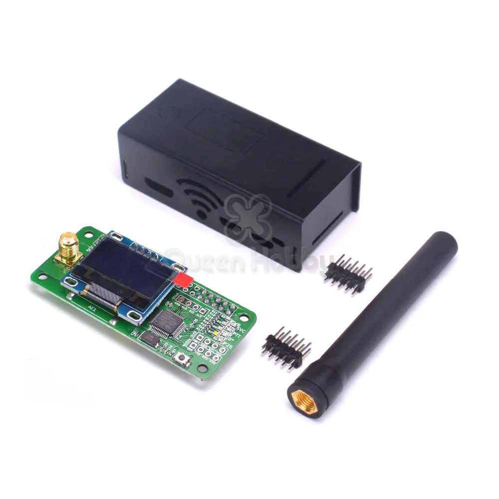 UHF&VHF antenna + aluminum shell MMDVM hotspot Support P25 DMR YSF for raspberry pi
UHF&VHF antenna + aluminum shell MMDVM hotspot Support P25 DMR YSF for raspberry pi