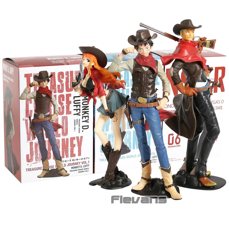 

Banpresto One Piece Monkey D Luffy Roronoa Zoro Nami Treasure Cruise World Journey Vol.1 PVC Figure Collectible Model Toy