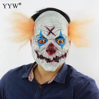 1pcs Terror Scary Maske Bloody Full Head Masks Clown Mask Halloween Horror Party Mascaras Halloween Man Festive Carnival Masque
1pcs Terror Scary Maske Bloody Full Head Masks Clown Mask Halloween Horror Party Mascaras Halloween Man Festive Carnival Masque
