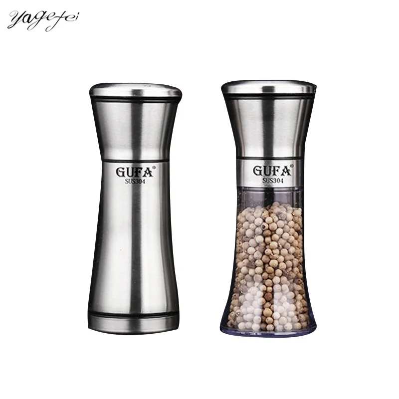 Manual Pepper Mills Stainless Steel Salt Grinder Muller Kitchen Accessories Kitchen Tool Kitchen Gadgets Spice Sauce Grinder
Manual Pepper Mills Stainless Steel Salt Grinder Muller Kitchen Accessories Kitchen Tool Kitchen Gadgets Spice Sauce Grinder