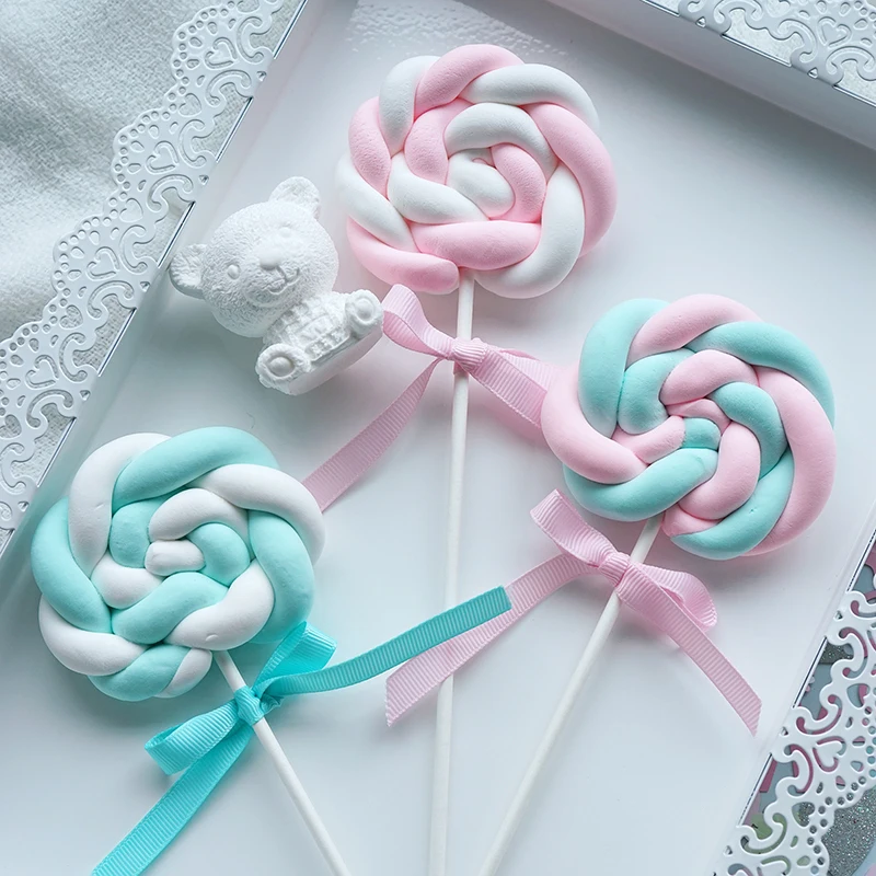 SWEETGO Artificial Decoration Lollipop fake dessert model clay Spun sugar dessert for showcase photography store display
SWEETGO Artificial Decoration Lollipop fake dessert model clay Spun sugar dessert for showcase photography store display