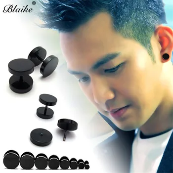 Blaike 1pc Cool Punk Black Stainless Steel Stud Earrings for Men Women Ear Studs Piercing Earring Male Vintage Fashion Jewelry
Blaike 1pc Cool Punk Black Stainless Steel Stud Earrings for Men Women Ear Studs Piercing Earring Male Vintage Fashion Jewelry