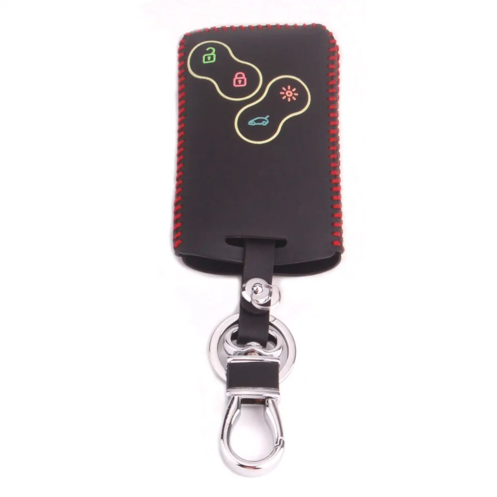 Car Styling Car Cover 4Buttons Night Glow Noctilucent Leather Remote Key Holder Cover Case Keyfob Fit for Captur Koleos
Car Styling Car Cover 4Buttons Night Glow Noctilucent Leather Remote Key Holder Cover Case Keyfob Fit for Captur Koleos