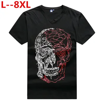 10XL 8XL 6XL 2019 Spring Summer Cotton V-Collar T Shirt Men Short Sleeve T-Shirt Contrast Color Fitness Slim Fit Casual Tshirts
10XL 8XL 6XL 2019 Spring Summer Cotton V-Collar T Shirt Men Short Sleeve T-Shirt Contrast Color Fitness Slim Fit Casual Tshirts