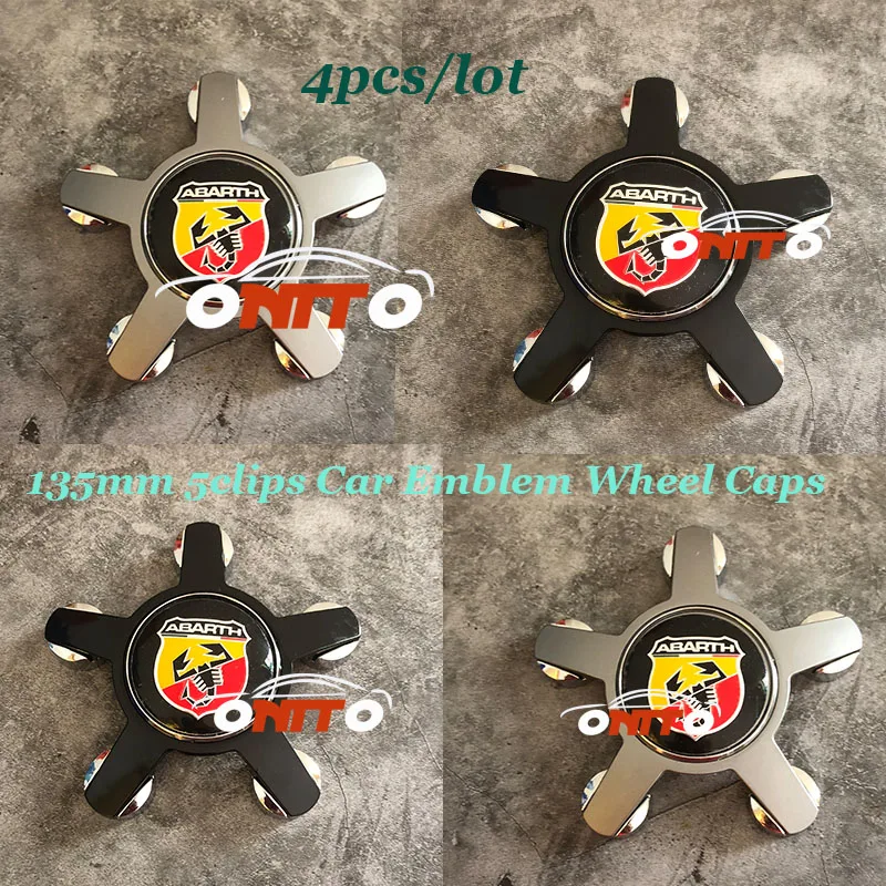 4pcs/lot For Abarth Logo Badge 135MM 5PINS Car Wheel hub Caps Auto Emblem Car Center Covers 135mm 5clips Auto accessories
4pcs/lot For Abarth Logo Badge 135MM 5PINS Car Wheel hub Caps Auto Emblem Car Center Covers 135mm 5clips Auto accessories