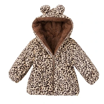 New Children Girls Hooded Fur Warm Coat Winter Baby Girl Clothes Cotton Leopard Print Thickening Baby Clothes Loose Outerwear
New Children Girls Hooded Fur Warm Coat Winter Baby Girl Clothes Cotton Leopard Print Thickening Baby Clothes Loose Outerwear