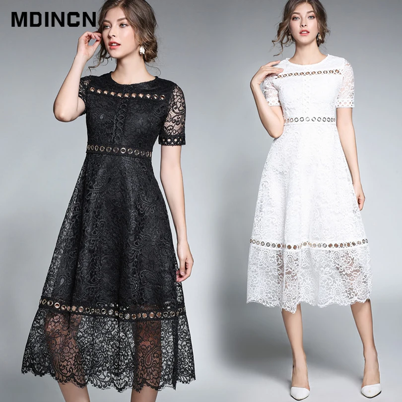 Summer fashion lace women dress Slim was thin stitching metal ring buckle dress solid color round neck sexy hollow dress LR3
Summer fashion lace women dress Slim was thin stitching metal ring buckle dress solid color round neck sexy hollow dress LR3