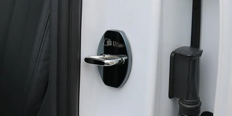 4pcs Car Styling Stainless Sticker Case Door Lock Buckle Protective Cover for Audi Q3 Q5 Q7 A4L A6L
4pcs Car Styling Stainless Sticker Case Door Lock Buckle Protective Cover for Audi Q3 Q5 Q7 A4L A6L