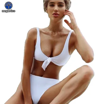 Megartico sexy bikinis 2018 women high waist swimwear black brazilian bikini bandeau push up white female swimsuit summer
Megartico sexy bikinis 2018 women high waist swimwear black brazilian bikini bandeau push up white female swimsuit summer