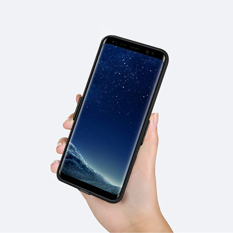 Чехол для внешнего зарядного устройства Samsung Galaxy S9 Plus 7000 мАч чехол аккумулятора