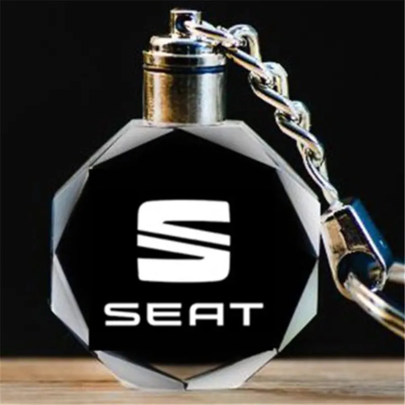 Car Logo Key Chain Laser Engraved Crystal Keychain LED Light Wall Hanging Rings Souvenir Gift Styling Key Chains 8 
Car Logo Key Chain Laser Engraved Crystal Keychain LED Light Wall Hanging Rings Souvenir Gift Styling Key Chains 8