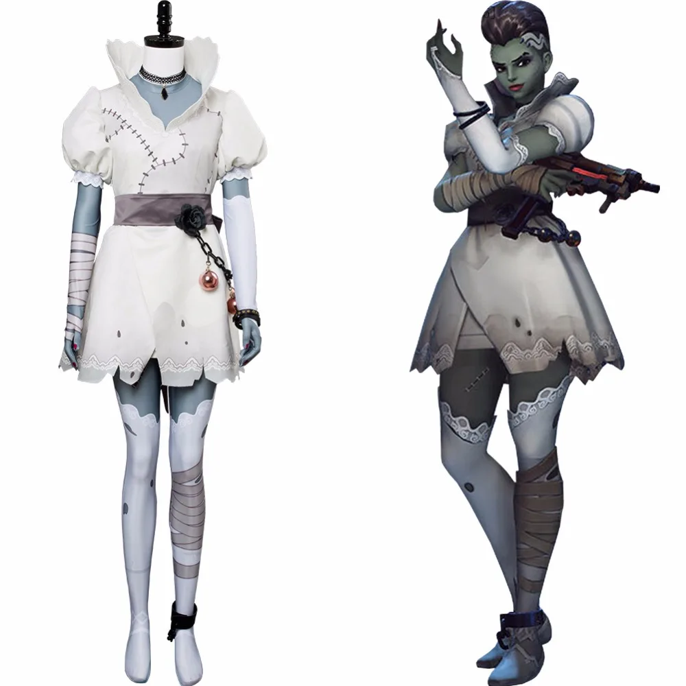 OW Cosplay Sombra костюм Оливии коломар платье для костюмированной вечеринки наряд