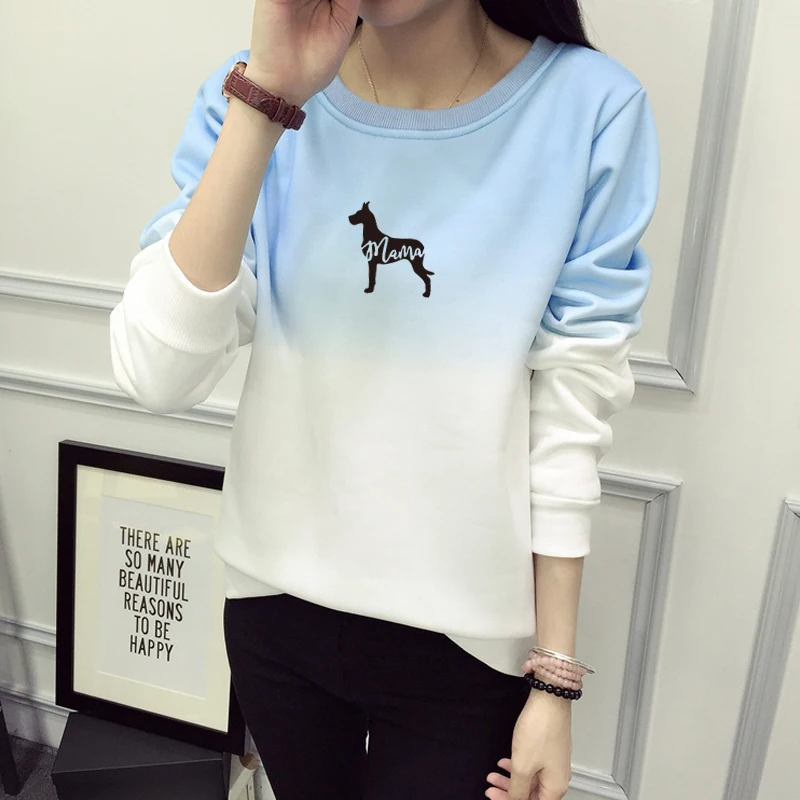 Great Dane MAMA Crewneck Sweatshirt Women Cotton Animal Sweatshirts Women Print Hoody Tumblr Printed Pullover Woman JBW-21599
Great Dane MAMA Crewneck Sweatshirt Women Cotton Animal Sweatshirts Women Print Hoody Tumblr Printed Pullover Woman JBW-21599