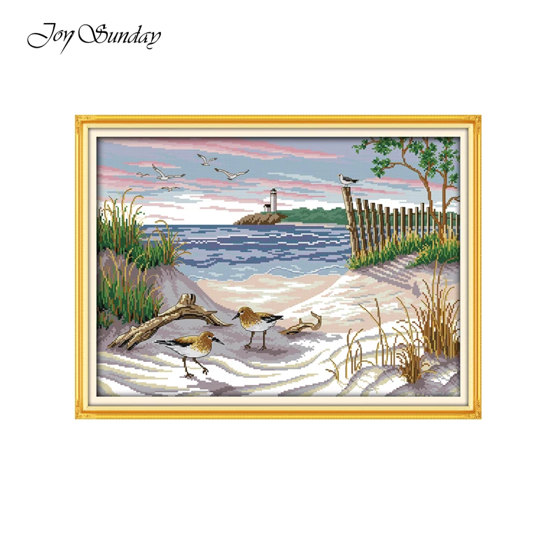 Joy Sunday Cross Stitch Kits Needlework Set Embroidery kit DMC 11CT 14CT DIY Birds Animal Patterns Printed Art Crafts Home Decor
Joy Sunday Cross Stitch Kits Needlework Set Embroidery kit DMC 11CT 14CT DIY Birds Animal Patterns Printed Art Crafts Home Decor