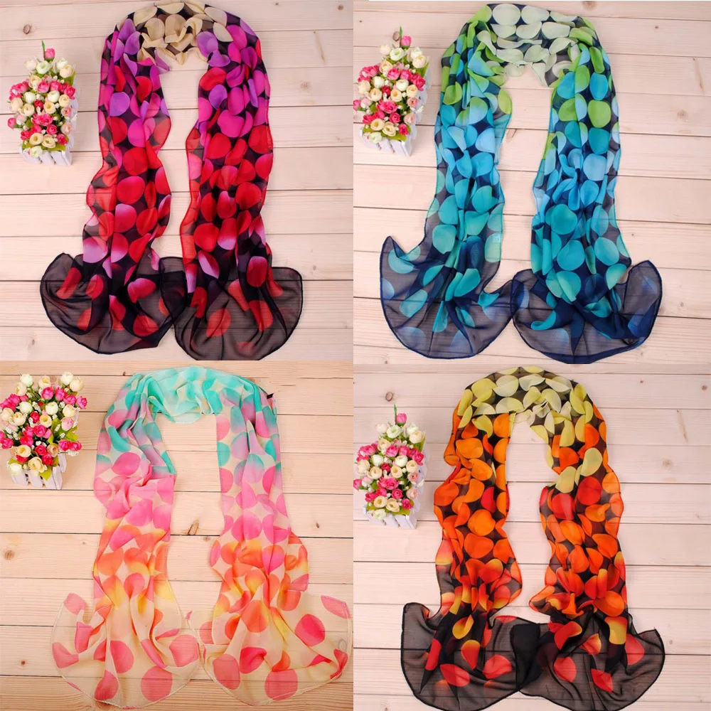 Women Ladies Gradient Color Polka Dots Scarf Chiffon Beach Long Shawl Scarves SCFQL0040
Women Ladies Gradient Color Polka Dots Scarf Chiffon Beach Long Shawl Scarves SCFQL0040