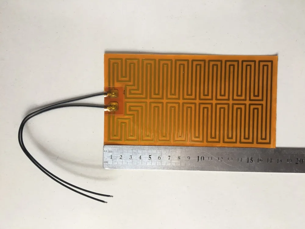 PI thin polyimide heating film heating sheet equipment auxiliary heater 93*175 12V 37.5W
PI thin polyimide heating film heating sheet equipment auxiliary heater 93*175 12V 37.5W