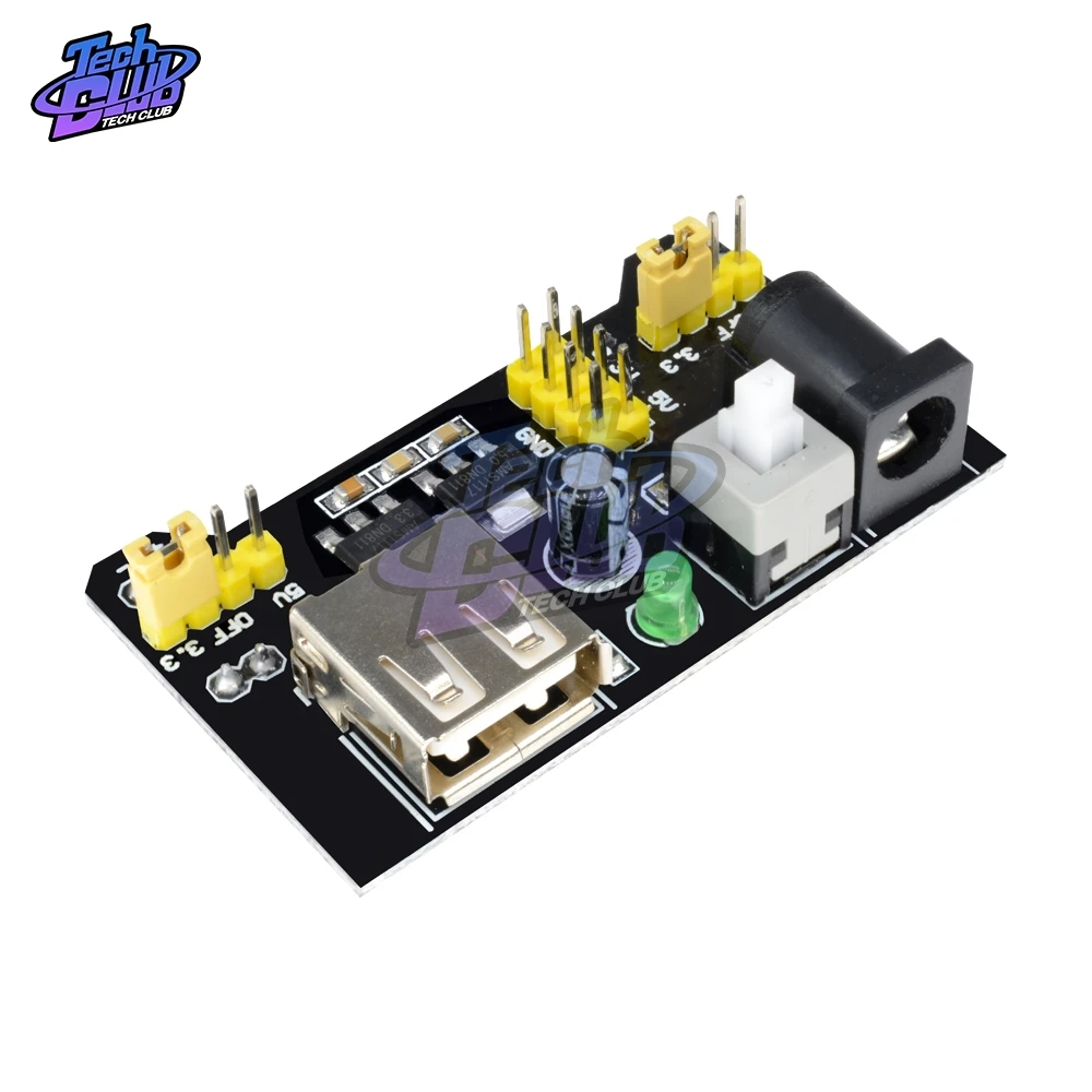 MB102 Breadboard Power Supply Module 3.3V 5V for Arduino Solderless Compatible Bread board 700mA MB-102
MB102 Breadboard Power Supply Module 3.3V 5V for Arduino Solderless Compatible Bread board 700mA MB-102