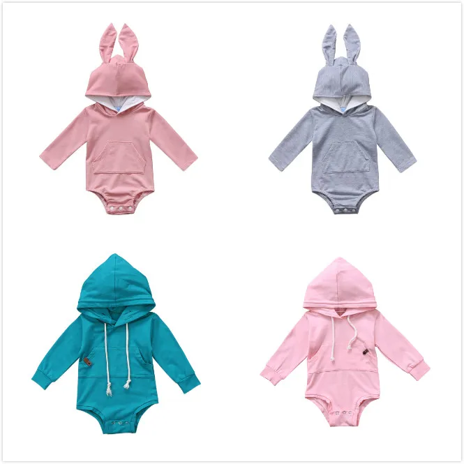 Newborn Infant Baby Boy Girl Long Sleeve Pocket Hoodies 3D Rabbit Ear Romper Jumpsuit Clothes Baby Clothing
Newborn Infant Baby Boy Girl Long Sleeve Pocket Hoodies 3D Rabbit Ear Romper Jumpsuit Clothes Baby Clothing