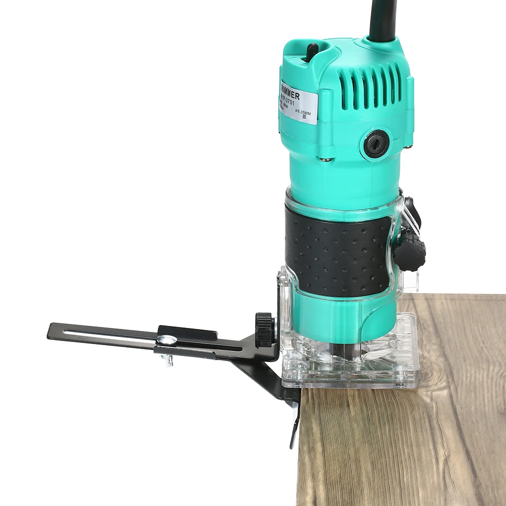 KKmoon Electric Trimmer Polisher Trim Router 35000r/min Angle Grinder with Transparent Base for Woodworking Trimming Slotting |