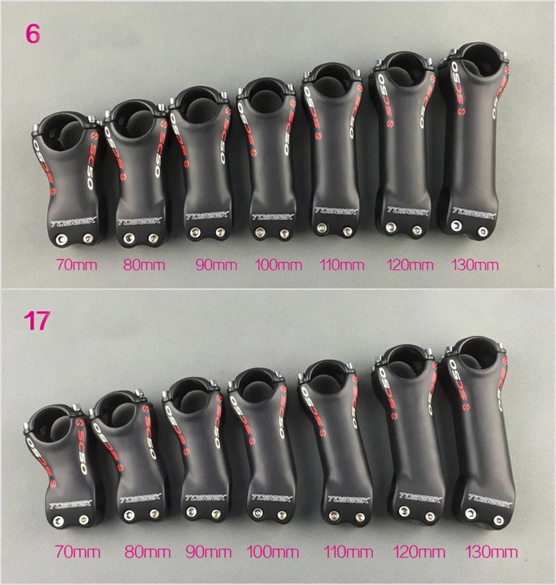 TOSEEK SC50 Carbon MTB road Bike Stem 31.8mm Matte Carbon Fibre bicycle stem 6/17 angle 70/80/90/100/110/120/130mm
TOSEEK SC50 Carbon MTB road Bike Stem 31.8mm Matte Carbon Fibre bicycle stem 6/17 angle 70/80/90/100/110/120/130mm