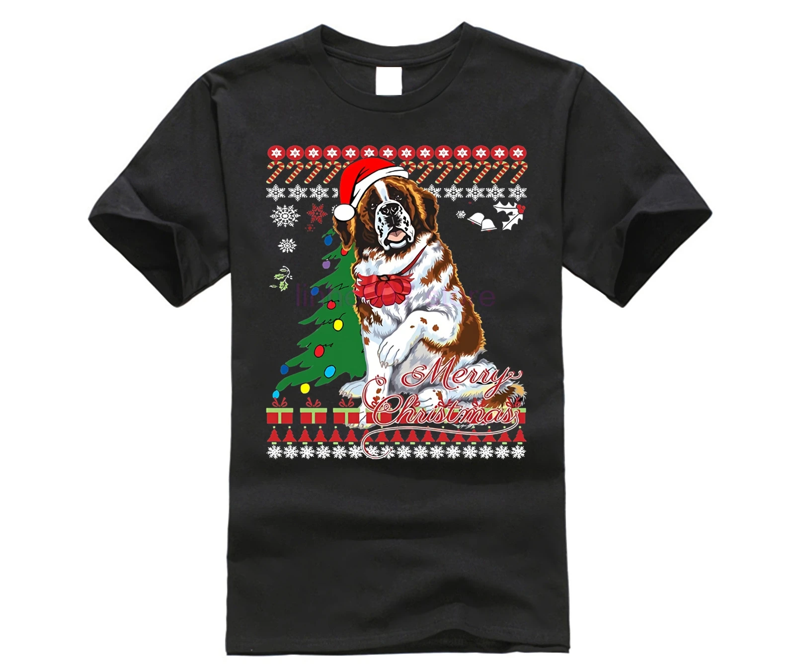 New 2019 Cotton Ugly Christmas Sweater Saint Bernard Dog T-Shirt Short-Sleeve T-Shirt
New 2019 Cotton Ugly Christmas Sweater Saint Bernard Dog T-Shirt Short-Sleeve T-Shirt
