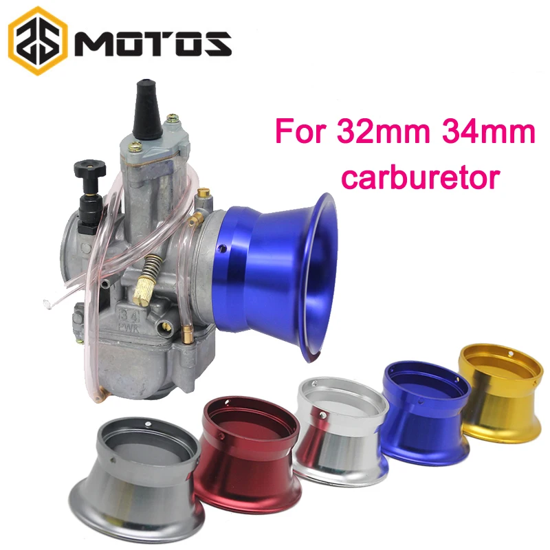 

ZS MOTOS 55mm Competitive Modification Carburetor Air Filter Cup The Wind Cup Color Horn Cup For PWK 32 34 mm