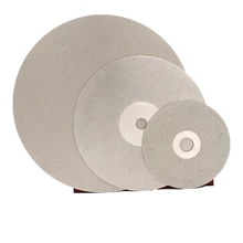 

6" inch 150 mm Grit 60-3000 Diamond Grinding Disc Abrasive Wheel Coated Flat Lap Disk for Gemstone Jewelry Glass Rock Ceramics